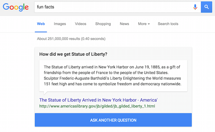 Google-Fun-Facts