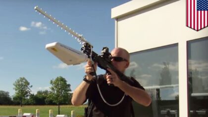Drone ile ‘tüfekli’ mücadele