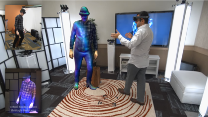 Gerçek hologram deneyimi