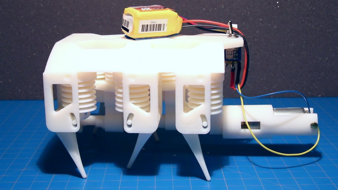 3D yazıcıyla üretilen ilk robot