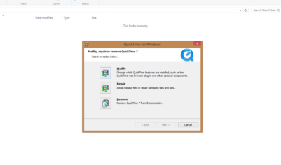 “Windows’çular; QuickTime’ı silin!”