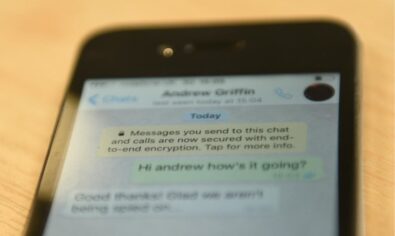 Whatsapp da artık şifreli