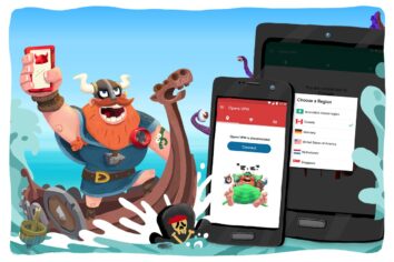Opera’nın Android sürümünde VPN ücretsiz