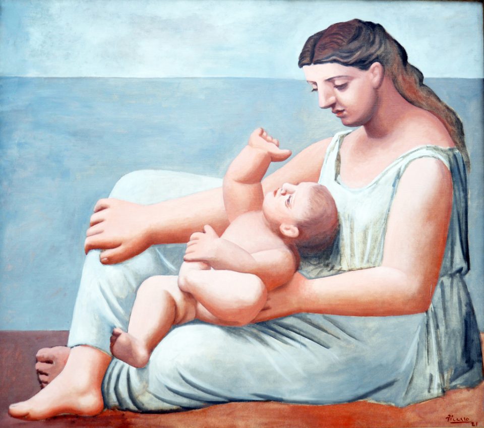 'Anne ve çocuk' Pablo Picasso, 1921