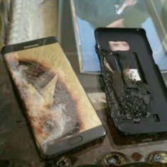 Samsung Galaxy Note 7, çocuğu yaraladı