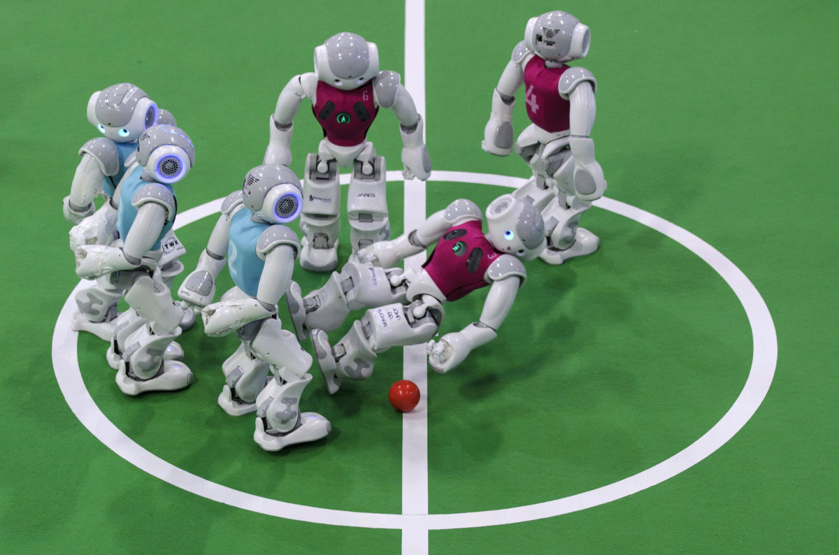 Robot futbolcuların hedefi 2050’de şampiyonluk