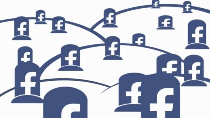 Facebook mezarlığa döndü