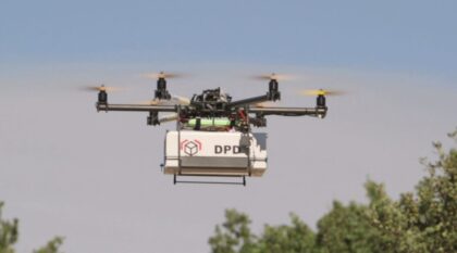 Fransa da drone ile teslimata başladı