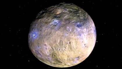En büyük asteroit Ceres suyla dolu