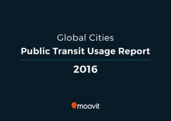 Moovit toplu taşımacılık raporunu yayınladı