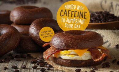 Kafeinli bagel