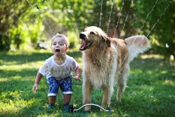 Köpekler çocukların stresini azaltıyor