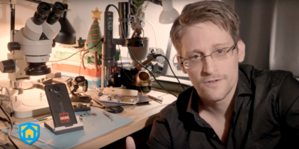 Edward Snowden mobil uygulama geliştirdi