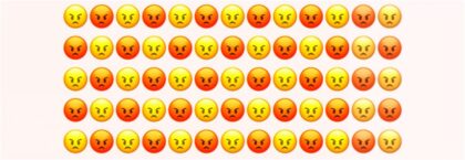 Dünya emoji haritasına göre en negatif ülkeler