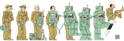 İnsanlar işlerini robotlara kaptırmaktan endişe duymuyor