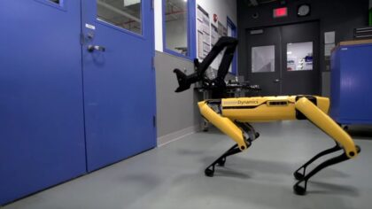 Boston Dynamics robotları yine iş başında