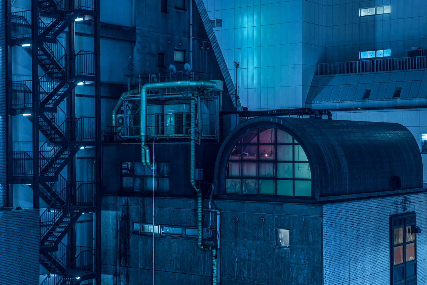Blade Runner evrenine selam gönderen Tokyo fotoğrafları