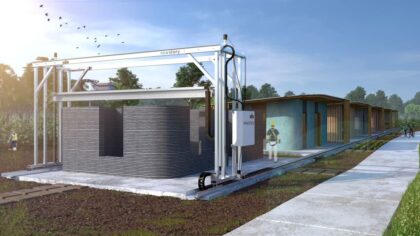 3D yazıcıyla 4 bin Dolar’a inşa edilebilen ev konsepti