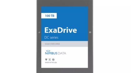SSD’de yeni kapasite rekoru 100 terabayt