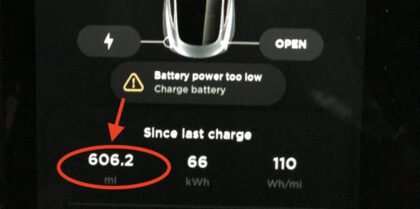 Tesla Model 3 tek şarjla 975 km gitti