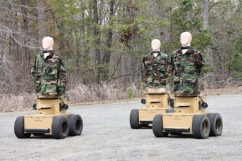 ABD Ordusu eğitimlerde robotları hedef almaya başladı