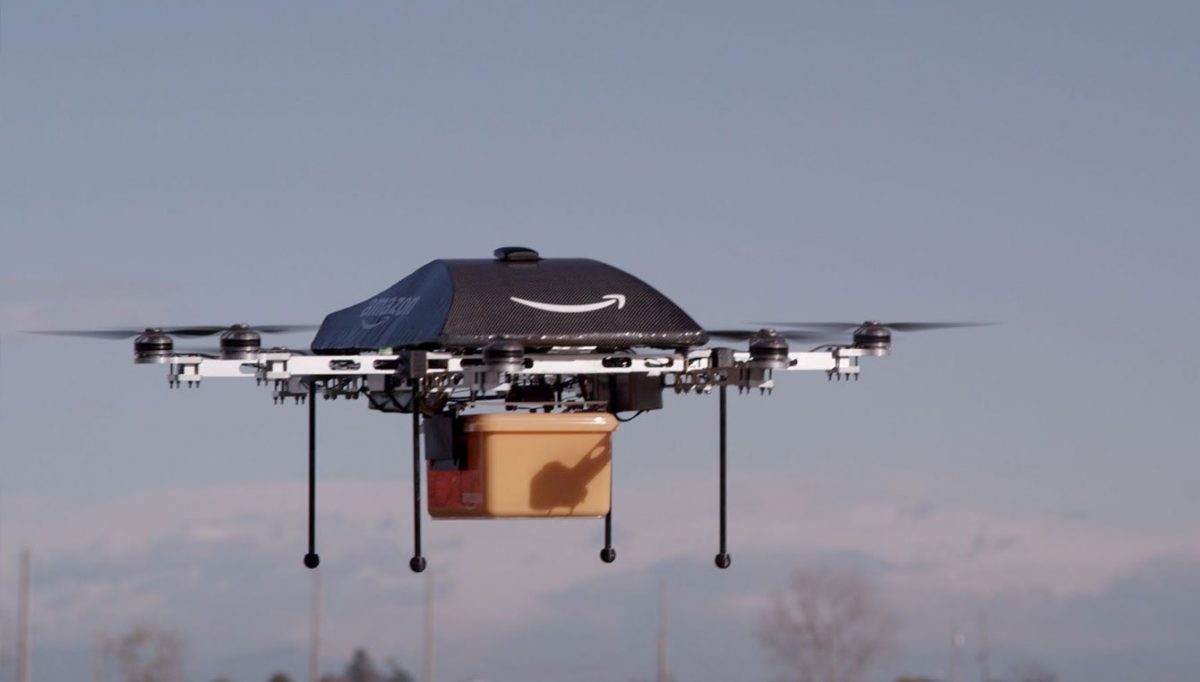Amazon dronlarını hırsızlığa karşı koruma patenti aldı