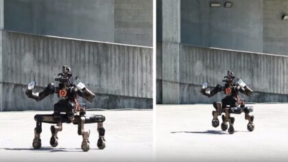 Yeni arama kurtarma robotu: Centauro