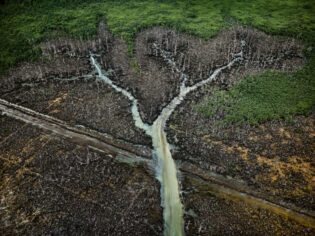 Gökyüzünden fotoğraflarla insanın doğaya bıraktığı derin izler