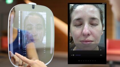 Makyaja yardımcı olan ayna: HiMirror Mini