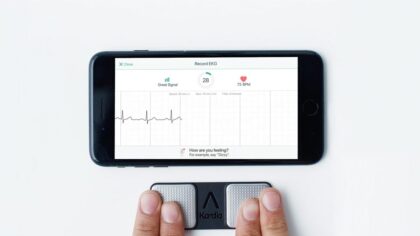 EKG kadar hassas ölçüm yapan mobil çözüm