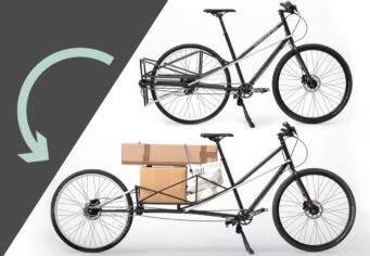 Yük taşımak için ‘uzatılabilen’ bisiklet