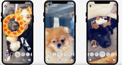 Snapchat’e köpekler için de filtre geldi