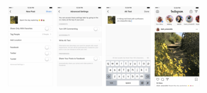 Instagram görme engelliler için yeni bir özellik tanıttı