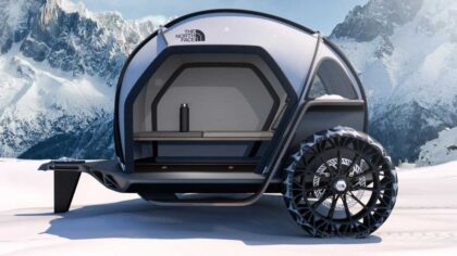 BMW ve The North Face işbirliğinden doğan kamp karavanı
