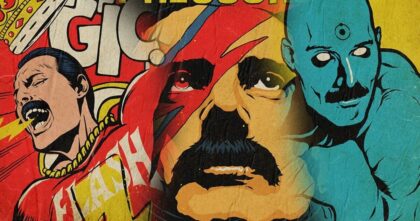 Bir süper kahraman olarak Freddie Mercury
