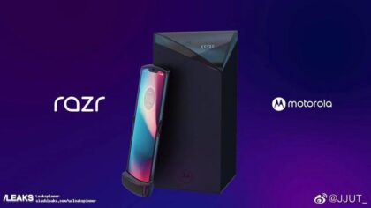 Motorola’nın dikey katlanır ekranlı telefonuna ait görüntüler sızdı