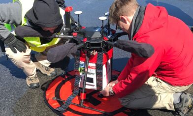 Böbrek nakli için organı ilk defa bir dron taşıdı