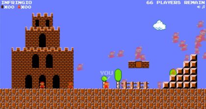 75 kişilik Super Mario